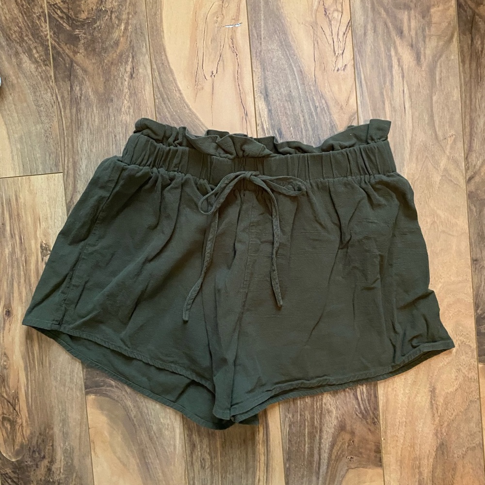 Green shorts